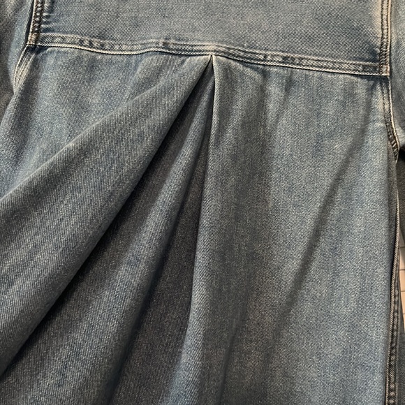 Madewell Pleat-back Denim Jacket, size x-small - Picture 5 of 6